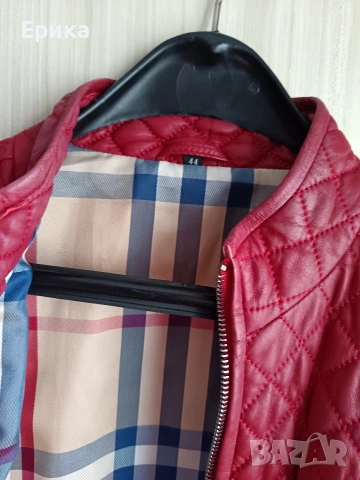 Кожено яке естествена кожа , снимка 4 - Якета - 53707089