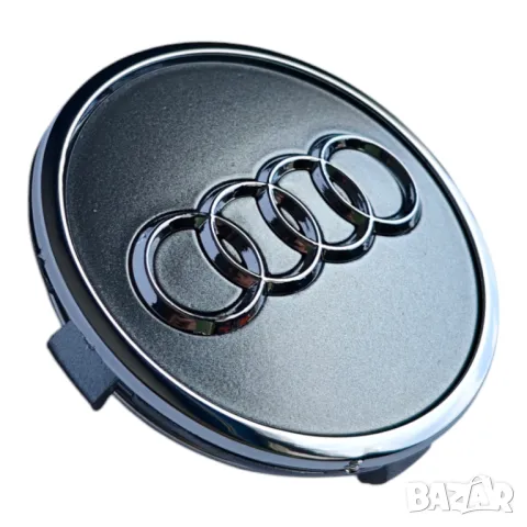 61мм Капачки за джанти АУДИ AUDI А3 А4 А5 А6 2016-2025г. 4M0 601 170 JG3 - ЧЕРНИ, снимка 6 - Аксесоари и консумативи - 49859450