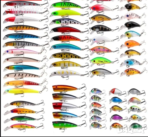 чисто нови воблери 4бр, снимка 2 - Такъми - 53445024