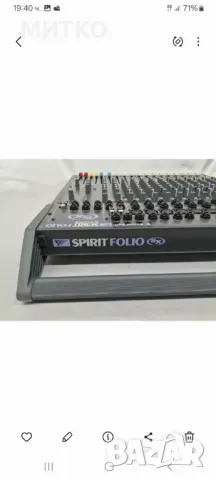 Soundcraft spirit folio sx 20ch mixer миксер,смесител,пулт, снимка 4 - Ресийвъри, усилватели, смесителни пултове - 47791444