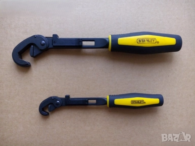 BRITOOL TOOLS 4 броя ключове тресчотки . stanley 2 подвижни ключове-тресчотки 8-14мм и 17-24мм, снимка 3 - Ключове - 52929431