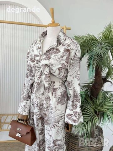 Уникален дамски комплект от две части , снимка 2 - Комплекти - 51267386