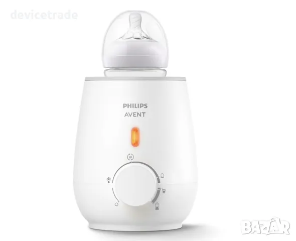 Уред за затопляне на кърма и бебешка храна Avent, с бърза функция, SCF355/09