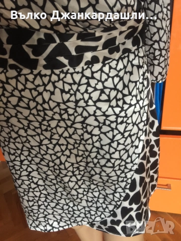 Копринена рокля Olivia Rubin,размер М, снимка 4 - Рокли - 53094143