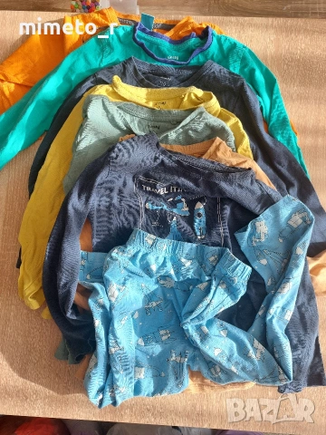 Детски блузи тънки с дълъг ръкав 