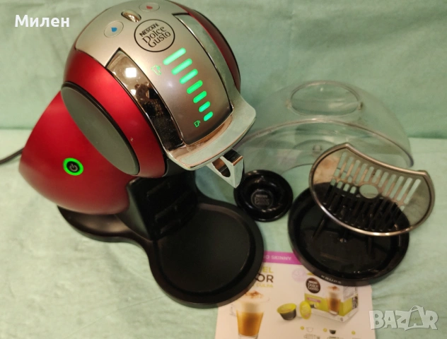 Кафемашина с гаранция 1 година NESCAFÉ® Krups Automat Melody.Red, снимка 11 - Кафемашини - 53576487