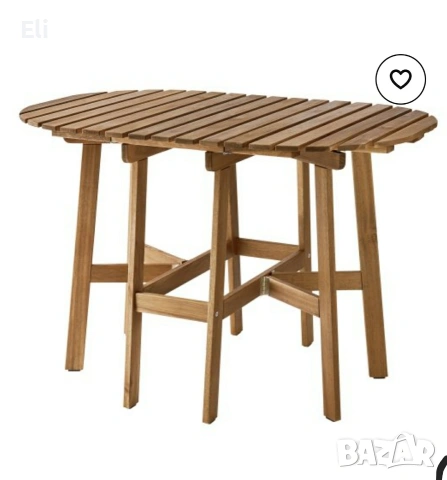 Сгъваема маса, Икеа, снимка 3 - Маси - 54009308