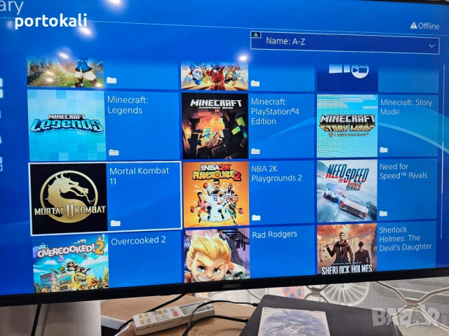 ХАКНАТ! +35 игри! PS4 Playstation 4 Slim Плейстейшън 4 500GB много игри комплект!, снимка 17 - PlayStation конзоли - 54012736