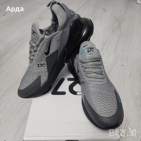 Nike Air Max 270 Wolf Grey Blue, снимка 4 - Маратонки - 48956503