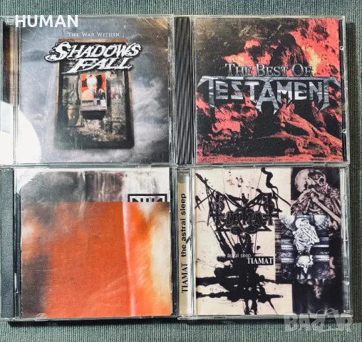 Shadows Fall-Testament-NIN, снимка 1 - CD дискове - 46876316