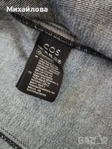 Страхотно дънково яке/ риза/сако COSза феновете на тази скандинавска марка., снимка 4 - Ризи - 49988163