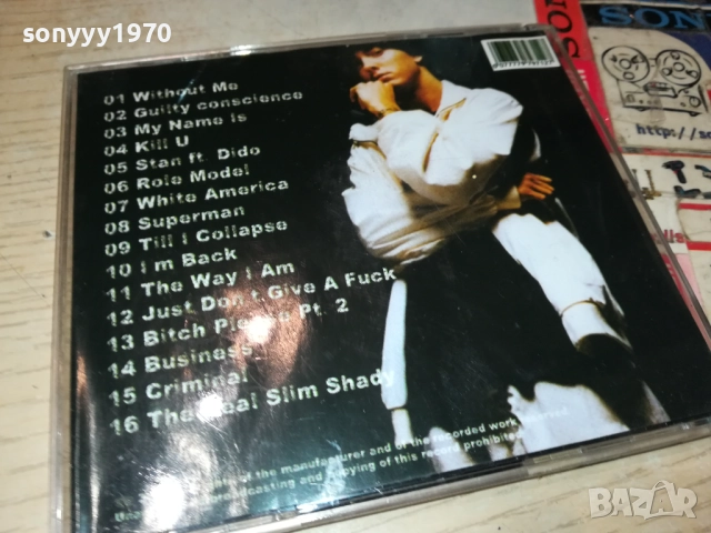 EMINEM CD 0108251113, снимка 3 - CD дискове - 51561963