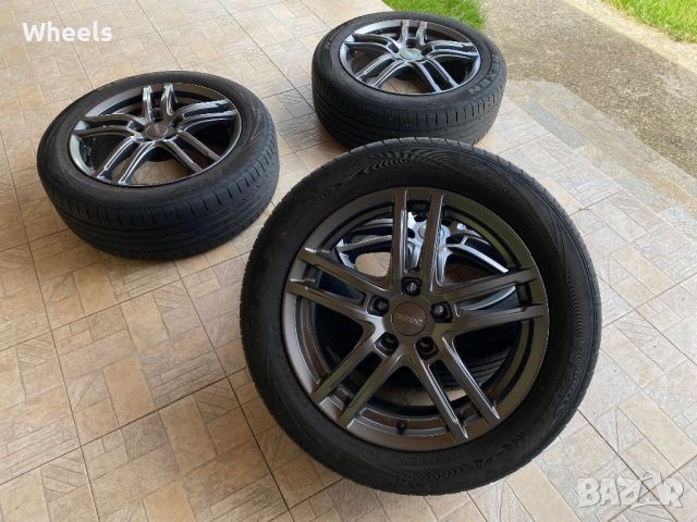 17" 5x108 Dezent TZ Graphite, снимка 7 - Гуми и джанти - 46170267