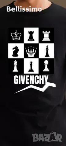 ♟️GIVENCHY♟️Мъжка тениска с къс ръкав, снимка 2 - Тениски - 48453175