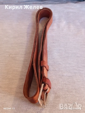 Дамски кожен колан ретро стил много красив 38339, снимка 4 - Колани - 51859223