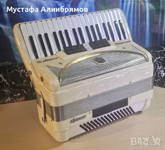 Италиански,Settimio soprani 80 баса, снимка 2 - Акордеони - 53830001