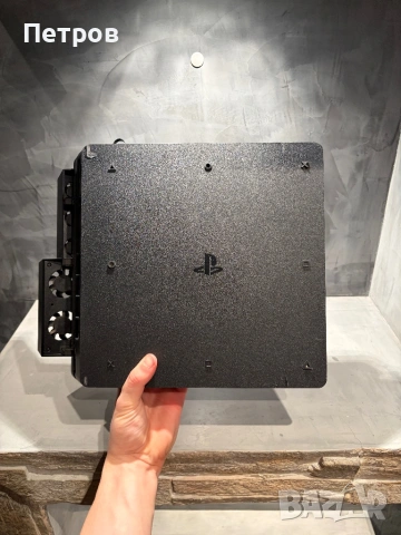 Ps4 Slim + 3 игри + охладителна система + зарядна станция, снимка 7 - PlayStation конзоли - 53991500