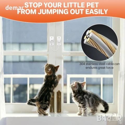 FUNYKICH 10 бр. предпазна кабелна ключалка за безопасност на деца и домашни любимци, снимка 5 - Други стоки за дома - 53983721