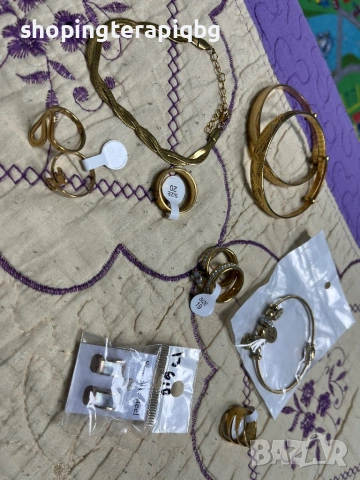 Лот нови бижута от неръждаема стомана 