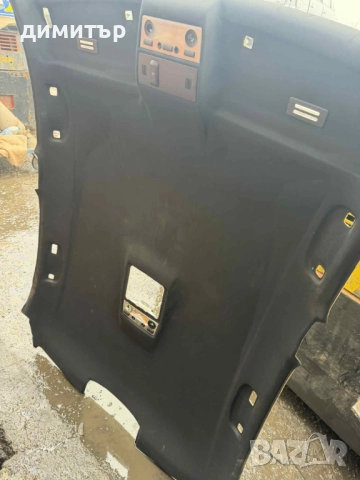 кожен салон и черен таван bmw e60 530d бмв е60 , снимка 8 - Части - 52528768