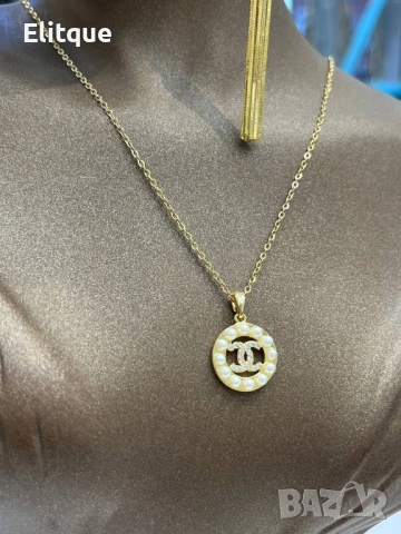 висококачествени колиета от стомана chanel , снимка 9 - Колиета, медальони, синджири - 52550898