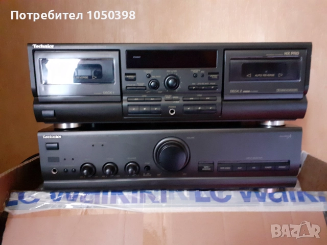 Дек Technics RS-TR474- Японски двукасетъчен автореверс- Като Нов, снимка 3 - Декове - 52816081