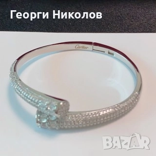 Дамска гривна Картие , снимка 8 - Гривни - 52683089