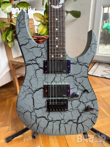 Електрическа Kитара Ibanez GRGR09 Limited Edition Desolate Land Grey, снимка 3 - Китари - 54213460