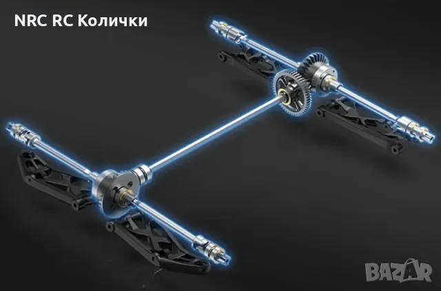 Пикап S910 PRO 1:16, brushless, 70км\ч, Сив , снимка 3 - Коли, камиони, мотори, писти - 47886919