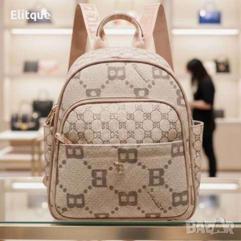 Дамска раница Briciole в 5 цвята - стил и комфорт за теб!, снимка 4 - Раници - 53256269