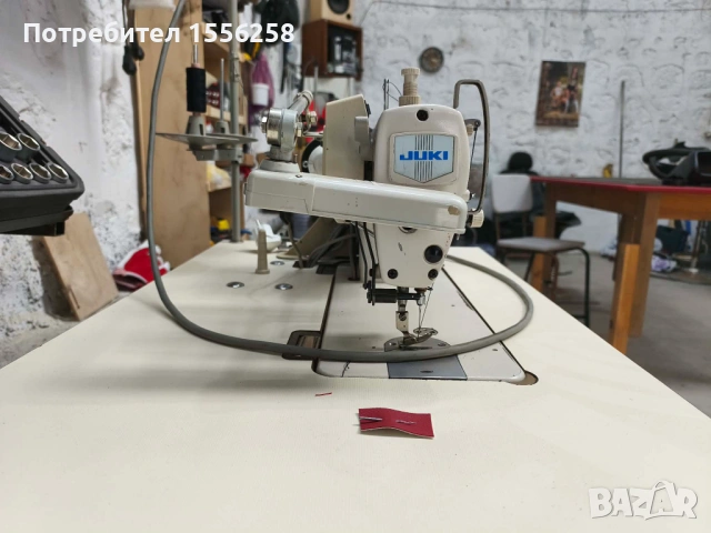 Професионална едноиглова права шевна машина JUKI, снимка 5 - Други машини и части - 54206845