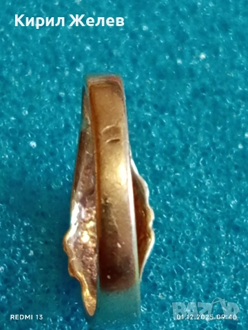 Артистичен сребърен пръстен проба 925 художествена ръчна изработка 17481, снимка 6 - Пръстени - 52601708