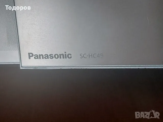 Panasonic SC-HC49, 40W, CD, USB, Bluetooth, Docking iPhone lightning, Сребриста, снимка 3 - Аудиосистеми - 47155967