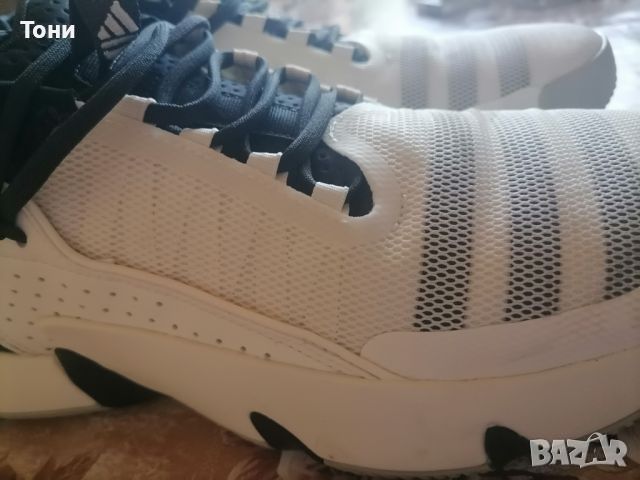 Adidas Original Нови Мъжки Маратонки от Естествена Кожа 46, снимка 10 - Маратонки - 46332763