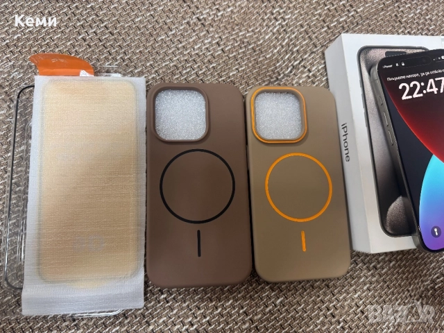 Продавам IPHONE 15 PRO 256 GB, снимка 3 - Apple iPhone - 52800731