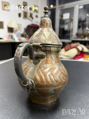 Традиционен марокански / арабски чайник. №7868, снимка 6 - Антикварни и старинни предмети - 53476528