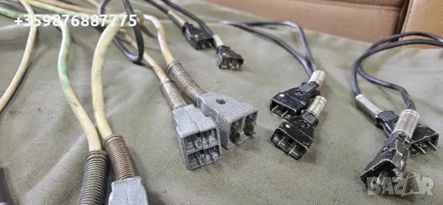 Ретро военни военен военна Кабел Радиостанция Радио Армия Бна Руски Руско соц 