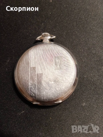 Швейцарски джобен часовник - RW METAL HROME- 17 RUBIS, снимка 12 - Джобни - 49418171