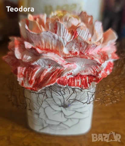 цветя от керамика , снимка 14 - Пана - 53366011