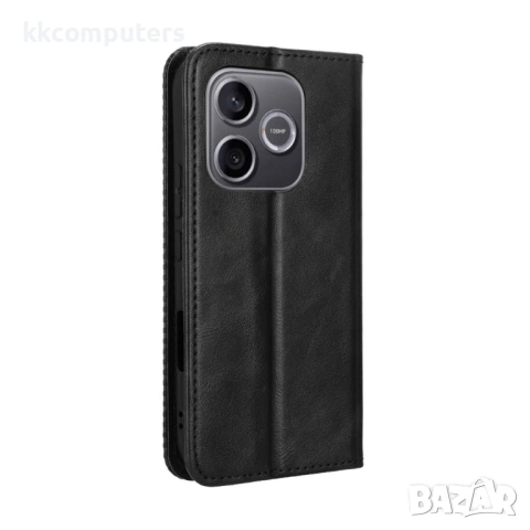 Ретро Кожен Калъф Портфейл за Honor 600 Lite 5G - Магнитен, Стойка, Слотове, 4 цвята, снимка 7 - Калъфи, кейсове - 54218834