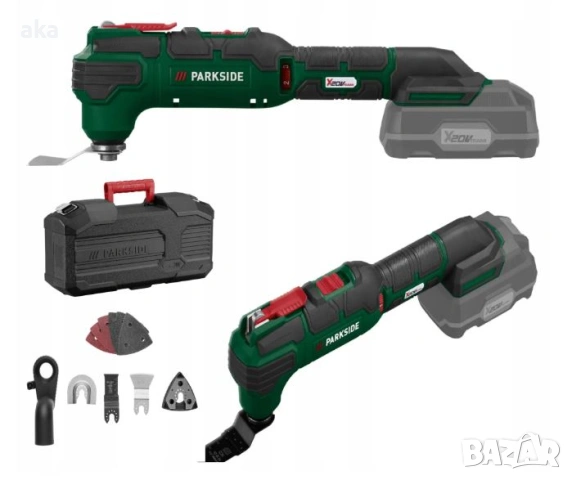 Многофункционален инструмент с аксесоари+4 допълнителни PARKSIDE® гаранция 2 г.., снимка 2 - Други инструменти - 53181807