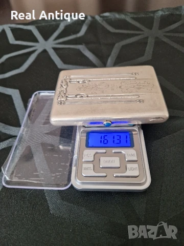 Страхотна антикварна колекционерска руска сребърна табакера 84, снимка 3 - Антикварни и старинни предмети - 50446618