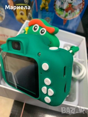 Цифров фотоапарат за деца, двойна камера, силиконова защита, 32GB карта, снимка 7 - Други - 53202045