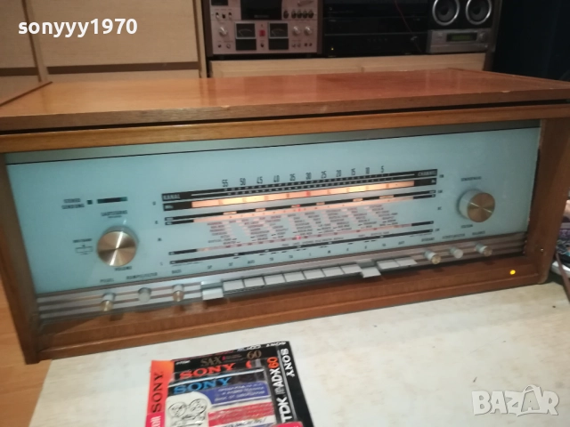 LOEWE-TUBE/STEREO-MADE IN GERMANY 3108251149LCHERY, снимка 4 - Ресийвъри, усилватели, смесителни пултове - 51549905