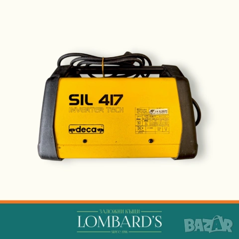 Заваръчен апарат Deca SIL 417, N: 3161128 