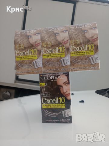 Боя за коса - L'Oréal Excell 10 , снимка 1 - Продукти за коса - 45095980