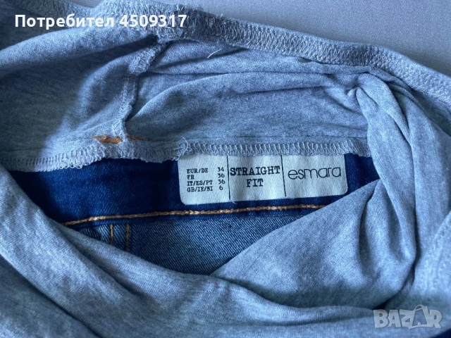 Къси дънкови панталони за бременни Esmara EU 34 размер, снимка 2 - Дрехи за бременни - 50824801