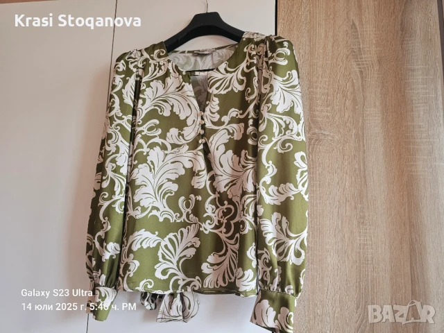 Дамска Официална / Елегантна Блуза - Made in Italy , снимка 10 - Блузи с дълъг ръкав и пуловери - 51019023