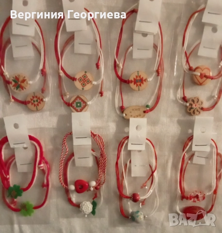 РАЗПРОДАЖБА на мартеници - решетка с над 1400 броя, снимка 2 - Други - 52902156