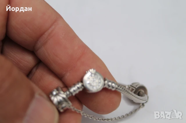 Дамска гривна ''Пандора/Pandora'', снимка 7 - Гривни - 50474443